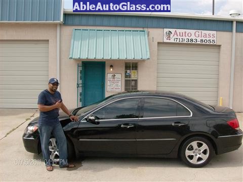 Acura RL 2005-2008 Windshield Replaced - Complete