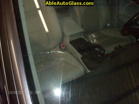 Acura TSX 2009 Windshield Replace - Crack in Windshield