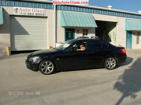 BMW 5451 2005 Windshield Replace Houston, TX-Ready for Delivery