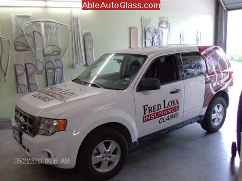 Ford Escape 2010 Fred Loya Windshield Replacement Ready to Install