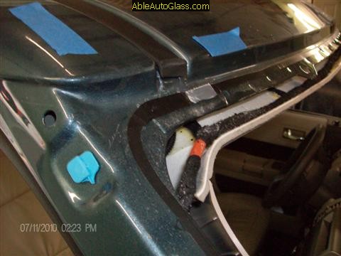 Ford flex windshield molding removal #9