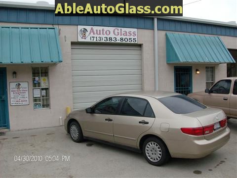 Honda Accord 2003-2007 Windshield Replace - Ready for Delivery