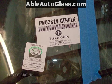 Honda Accord 2010 Front Windshield Replacement - FW02814GBN Made in Mexico