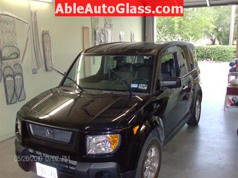 Honda Element 2010 Windshield Replace - All Back Together