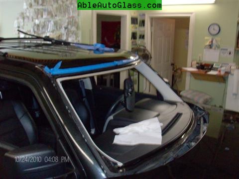 Jeep Patriot 2007-2011 Windshield - Replacement - Windshield Removed (Custom)