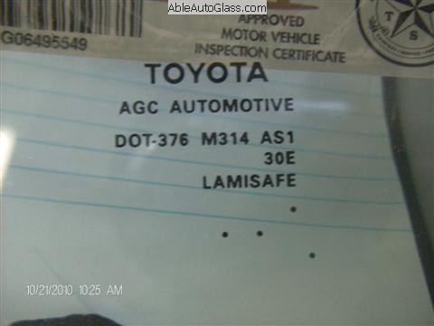 OEM AGC DOT 367 Made in Bellefontaine, OH, USA