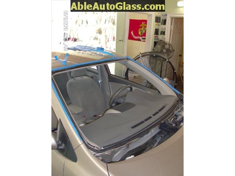 Toyota Corolla 2009-2011 Acoustic Windshield - auto glass removed